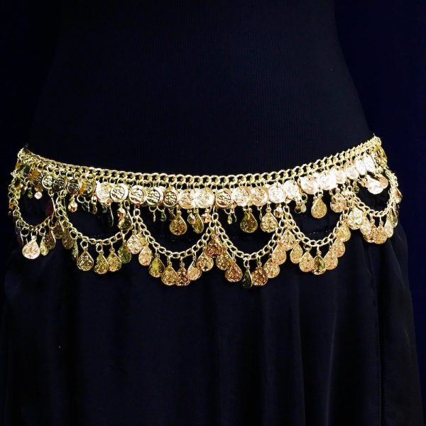 Belly Dance Belt With Loops & Coins