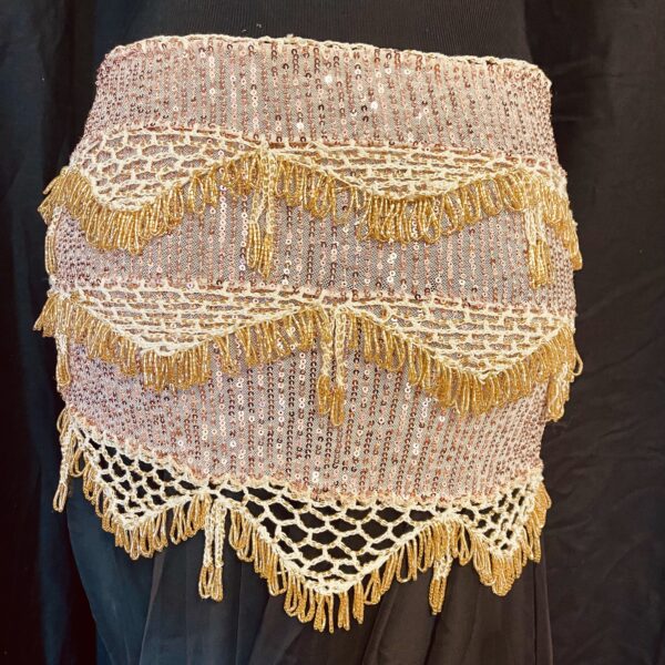 Cream Dream Crochet Hip Scarf