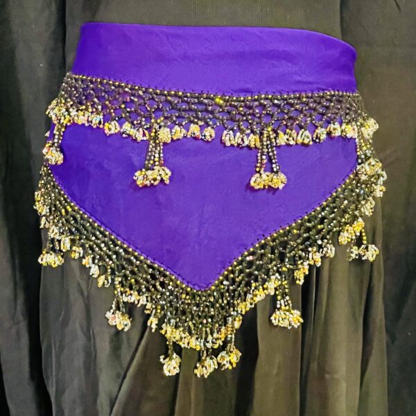 Purple Two Row Bead