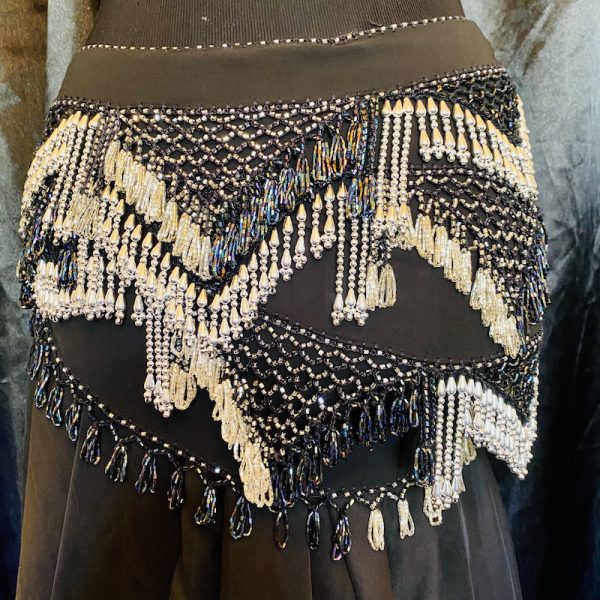 Beaded Hip Scarves  Amera's Palace Belly Dance Boutique