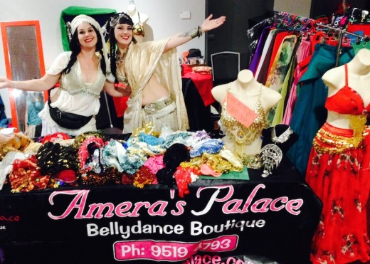 Ali & Cristie at Newcastle Bellydance Festival