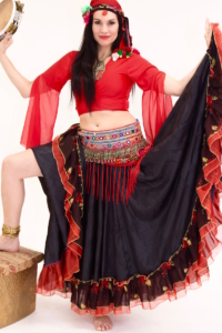 Skirts, Flowers, Pom Poms